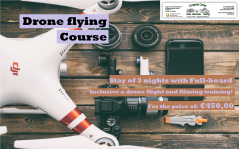 Drone flying course